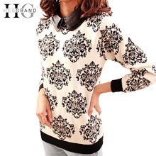 Women Sweater Winter&Autumn New Korea Style Casual Floral Slim Tricotado Knitted Pullover Blusas Femininas Inverno WZY003
