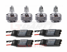 Gleagle`s CW CCW ML 2206 S 2000KV Brushless Motor+4pcs XRotor 20A OPTO Brushless ESC For QAV 210 250 300 Quadcopter Multicopter