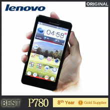 Wholesale Original Lenovo P780 MTK6589 Quad Core Cell Phone 5.0 inch Screen 8Mp Camera 1GB RAM Android 4.2 GPS 3G Phone