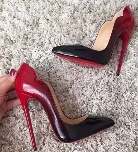 red bottom heels low price