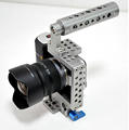 DSLR Camera Video Cage Rig Stabilizer Top Handle Grip for Sony A7 A7S II A7R A6000