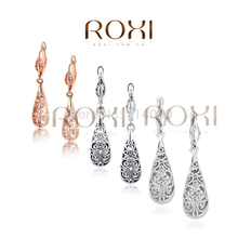 OBABY Jewelry ROXI Sale rose gold drop earrings,Nickle free antiallergic fashion jewelry earrings,Hollow out elegant 3color gift