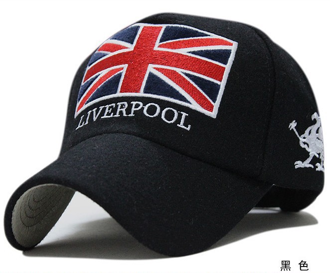 Free shipping 2015 baseball cap season fashion wave of people warm hat British Union Jack embroidered