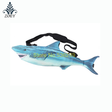 Shark Bag Colorful Seafish Messenger Bag Creative 3D Fish Sling Bag