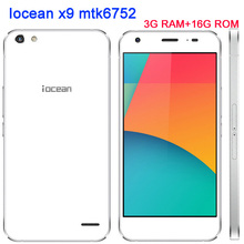 New mobile phone iocean x9 5.0 inch FHD 64-Bit 3GB 16GB Android 5.0 Phone MTK6752 Octa Core 1.7 GHz 13.0MP 3G 4G LTE Smartphone