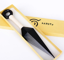 SST* 2016 NEW ( Naruto ) Plastic Kunai Japanese Ninja Cosplay Weapon Props Boy Gift Children Toy Peripherals in box 1:1 size +