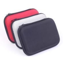 160x110x35mm External Battery Cases Portable EVA Mobile Phone cases Power bank Storage Case Shockproof Carrying Bags