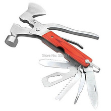 Free Shipping Multi Tool Hammer Axe Knife Opener Screwdriver Plier for Outdoor Camping K5BO