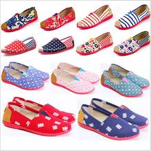2016 new women’s fashion canvas sandals flat shoes casual canvas shoes lazy shoes Oxford