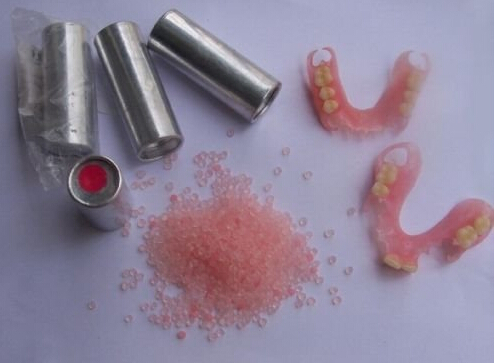 Dental Lab Materials Denture Flexible Acrylic Light Pink Without Blood Streak for Flexible Partial Denture