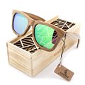BOBO BIRD Wood Sunglasses Brand Designer brown wooden sunglasses Style Square Outdoor Sport SunGlasses Gafas Oculos