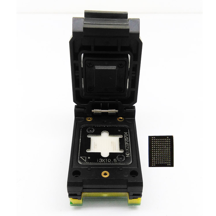 BGA137 to DIP48 Adapter IC Test Socket SSD flash Socket Programmer Socket Open Top Structure Test Seat