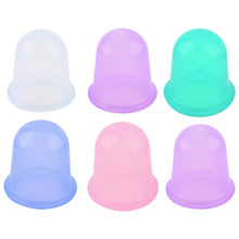 1 pcs silicone massage suction cups anti cellulite vacuum silicone massage cupping cups Health care