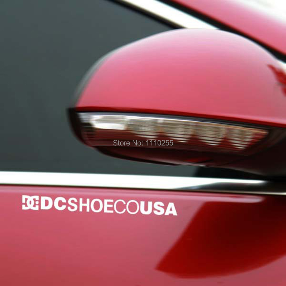 Monster Car Stickers Ken Block Damon Way DC Shoe Car Decal for Tesla Toyota Ford Chevrolet