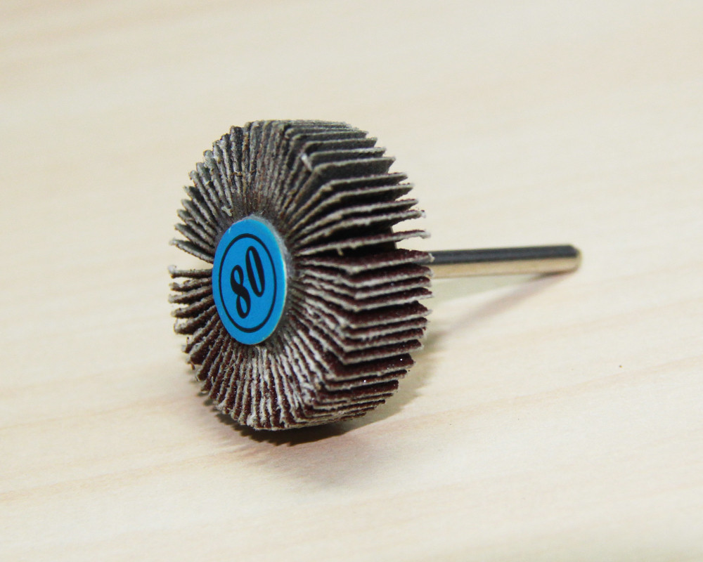 9PC Set Dremel Flap Wheel Sanding Disc 31.5x10x3.17mm Grit 80 for