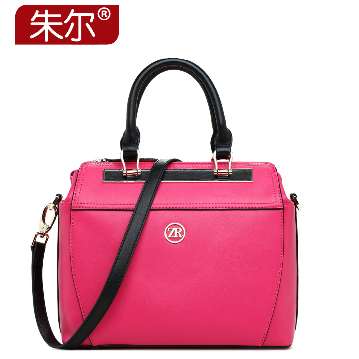 2015 women's cowhide handbag elegant handbag fashion women's bags trend one shoulder handbag female