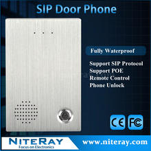 Remote control IP door phone intercom audio door bell for home/house/office/apartment door security lock