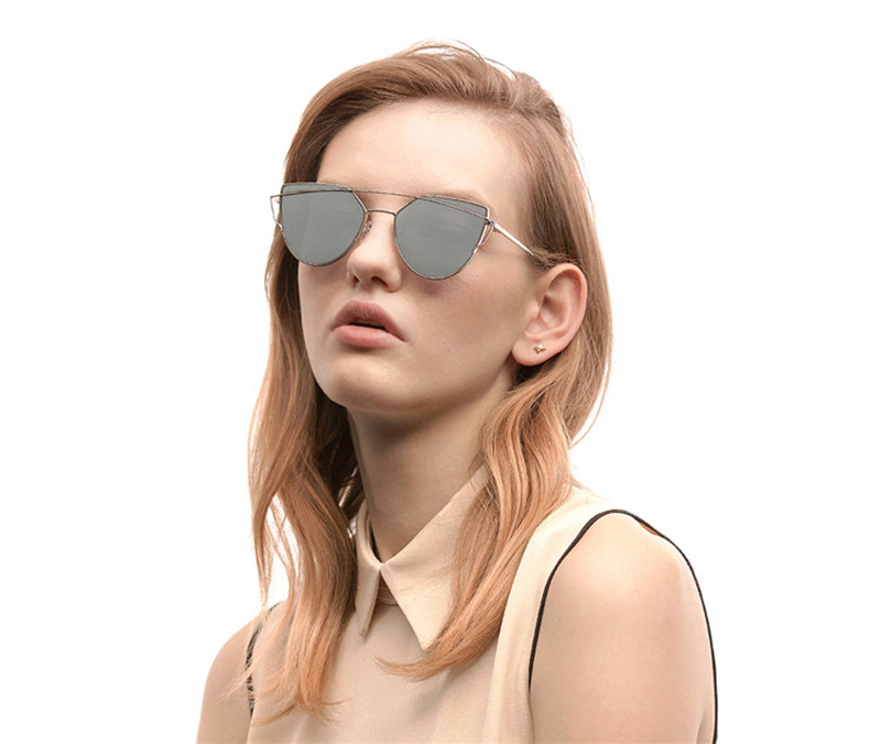 Female clothing accessories sunglasses round box ultralight polarized sunglasses metal frame glasses restoring ancient ways