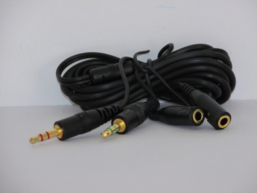 Steelseries Siberia V2 Gaming Headphone Extension Cable Headset Extend