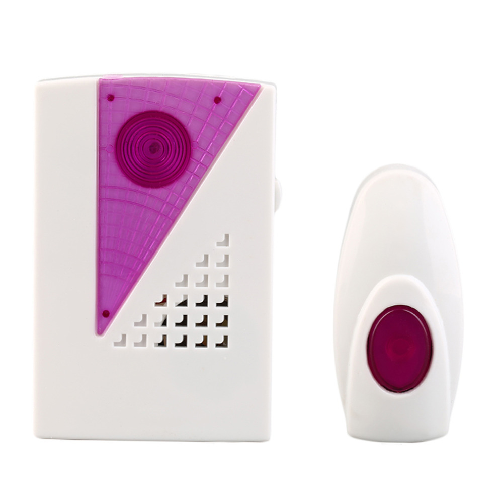 Newest Wireless Door Bell Red Color 36 Musics Remote Control Bell Twin Plug Range Hot Promotion