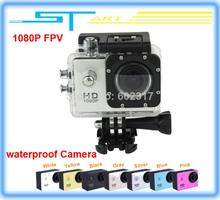 2014 Newest Original Action Sport DVR Diving Waterproof Camera 1080P Full HD Gopro Style for Drone X350 pro FPV rc hel girl gift