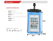 2015 Travel Swim Waterproof Dry Pouch Bag For Iphone 15 9 0 35CM Cellphone MP3 Case