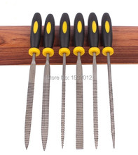 6pcs sets 3x140mm Mini Assorted Rasp Woodworking File Annatto File Hardwood Mini DIY File for Carved