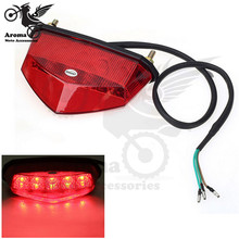 Triangle motorcycle brake signal light for Yamaha Honda Suzuki