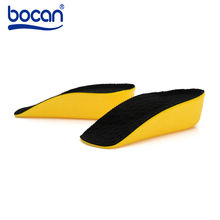 Height Increase Insoles Half Pad 3cm Invisible Elevator Cushion Massaging Insole PU material Orthopedic Insole for Men and Women
