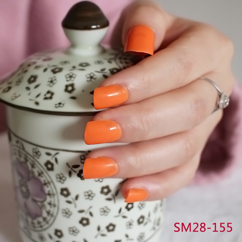 Whole Fashion Lady Candy Fake Nails Tips False Nail Middle Round Aeproduct Getsubject