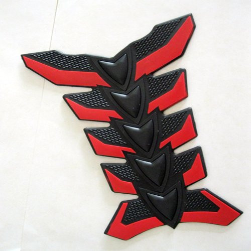 Motorcycle-Polyester-Resin-Rubber-Tank-Pad-Protector-Red (2)