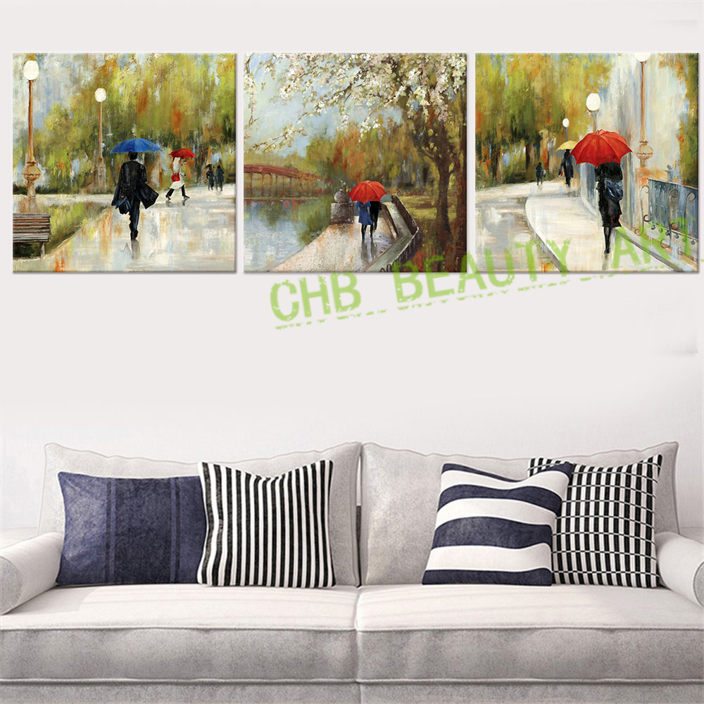 Hoge kwaliteit abstract impressionistische schilderijen koop ... Woonkamer deco