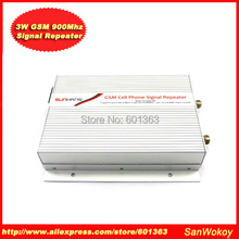 GSM990 GSM 900MHz 3W 40dBm Coverage 5000 sq m Mobile Signal Booster Amplifier Repeater Free Shipping