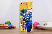 1pcs Stephen Curry 30 Design hard Transparent Clear Skin Case for iphone6 (4.7inch) and iphone6 plus(5.5inch)