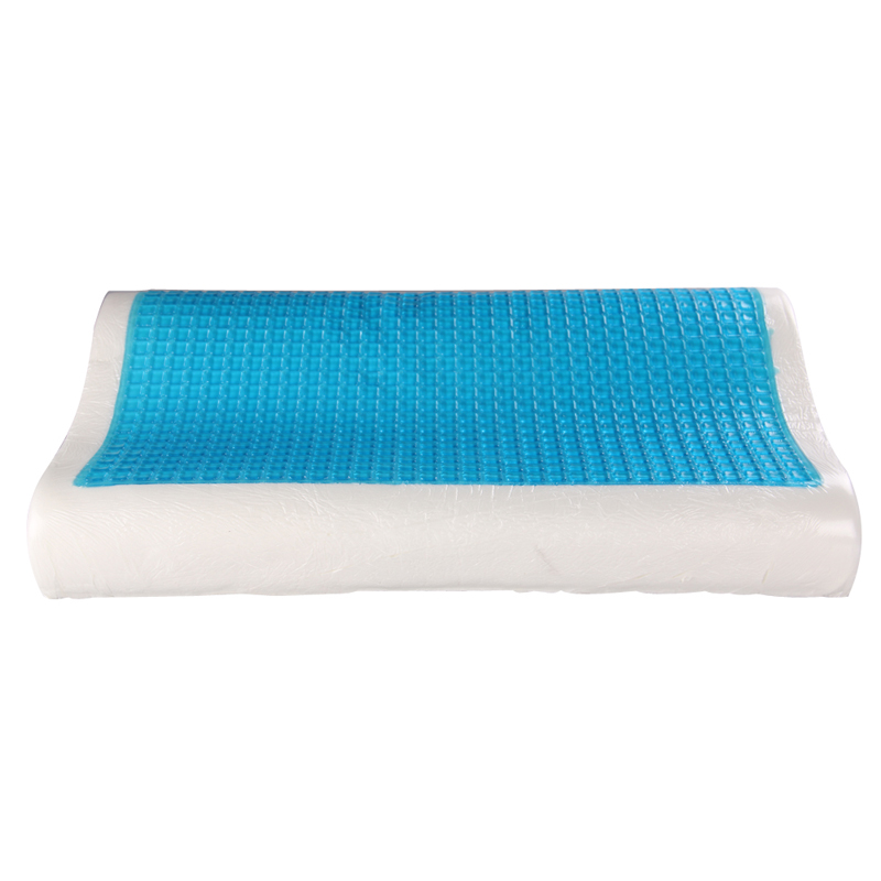 New Design Memory Foam Orthopedic Sleep Blue Cooling Comfort Gel Bed Health Care Pillow Cushion NVIE