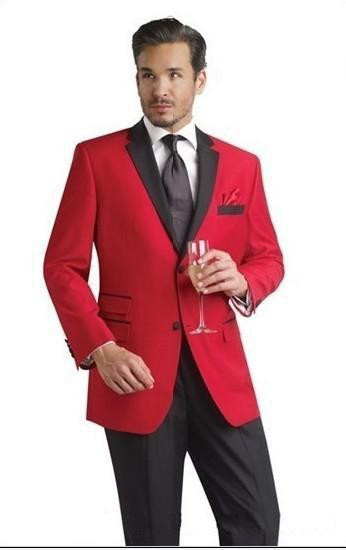 2015-Custom-Design-Two-Buttons-Red-Groom-Tuxedos-Black-Notch-Lapel-Groomsmen-Men-Wedding-Suits-jacket