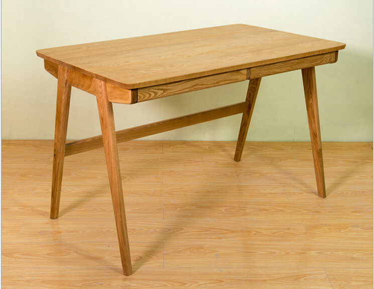 Japanese office workers desk furniture minimalist modern oak desk wood desk furniture designer