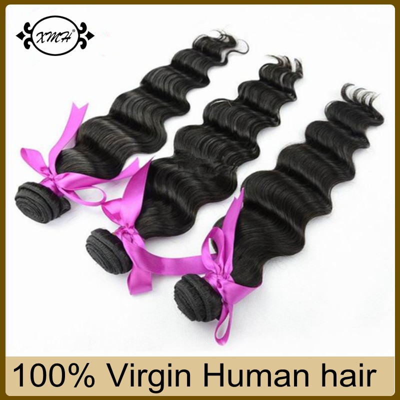 Peruvian Loose Wave Virgin Hair 4 Bundles Peruvian Virgin Hair 7A Unprocessed Virgin Peruvian Hair weaving Cheap Human Hair