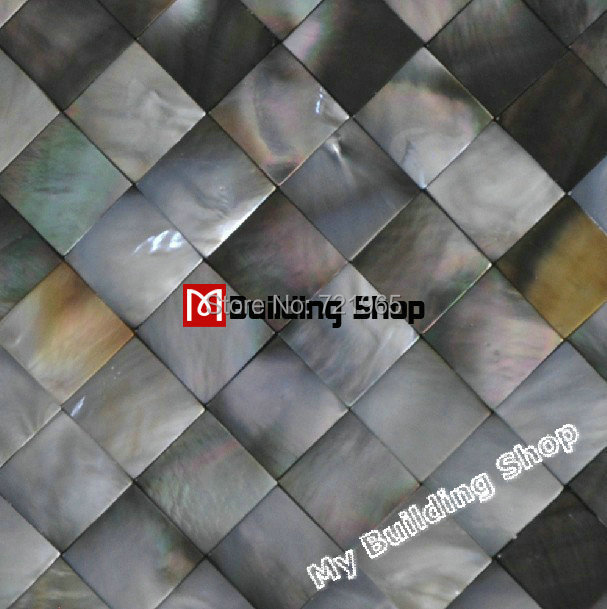 Mother of pearl tile kitchen backsplash sea shell mosaic tiles MOP036 black mother of pearl tiles bathroom tiles mosaics