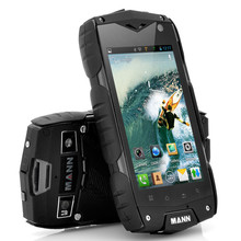 4 0 Inch Waterproof Mobile phone Mann ZUG3 A18 Qualcomm Quad Core 3G GPS IP68 Rugged