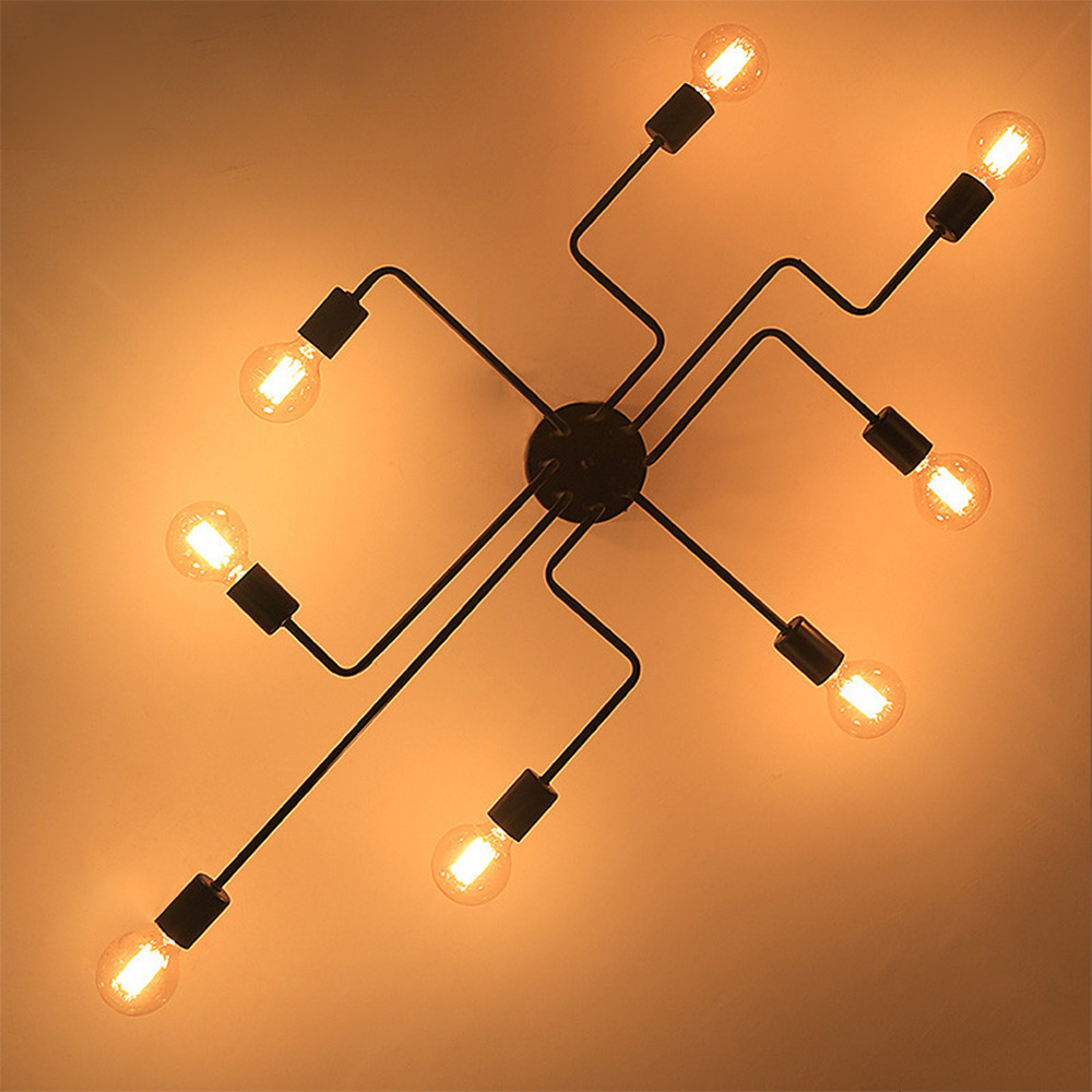 Acquista all'ingrosso online asta lampadario in ferro da grossisti ...