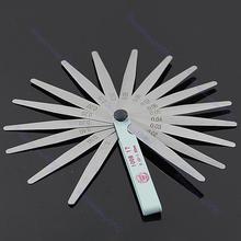 A96 0.02 to 1mm 17 Blade Thickness Gap Metric Filler Feeler Gauge Measure Tool Free Shipping