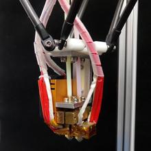 High quality new updated Dual Extruder DIY delta mental 3d printer kit Support more than 8