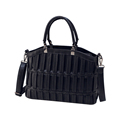 Korean Style Fashion Striped Handbag Knitting Stripe Designer Shoulder Bag New Trendy Casual Solid Color Crossbody
