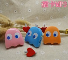 Wholesale Quality Pacman Mini MP3 Music Player with TF Card Slot for leisure (no accessories)