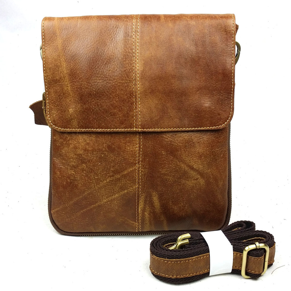 Фотография REGEM mens bag dress fashion business trave European and American style Genuine leather Messenger bag