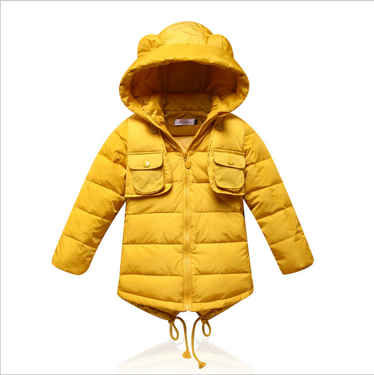 Children dovetail down jacket new Jackets coat Boys font b girls b font winter child font