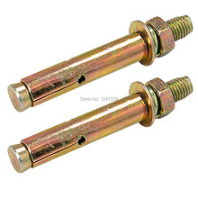 Lot of 2 Hex Nut Expansion Bolt M14 x 120mm Sleeve Anchors Tool