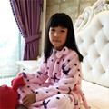 Nightgowns for Girls Flannel Long Nightdress Winter Pajamas warm Nightwear Girl Robe children s lounge nightshirt
