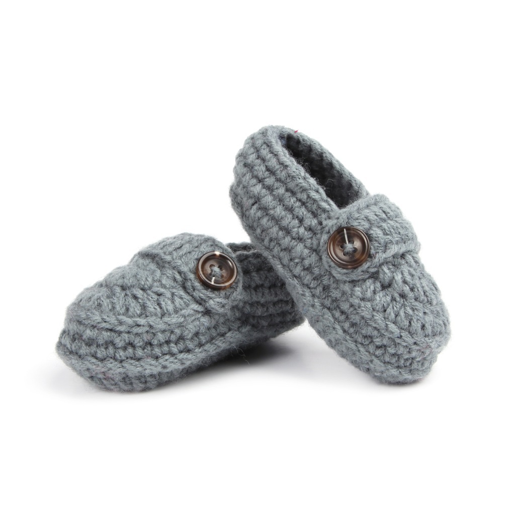 2016 New Baby Boy Shoes Handmade Crochet First Walkers ...
